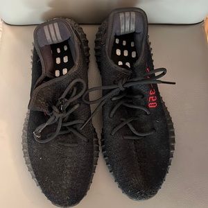 2017 Adidas Yeezy Boost 350 Bred , black and red